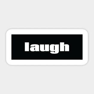 Laugh Sticker